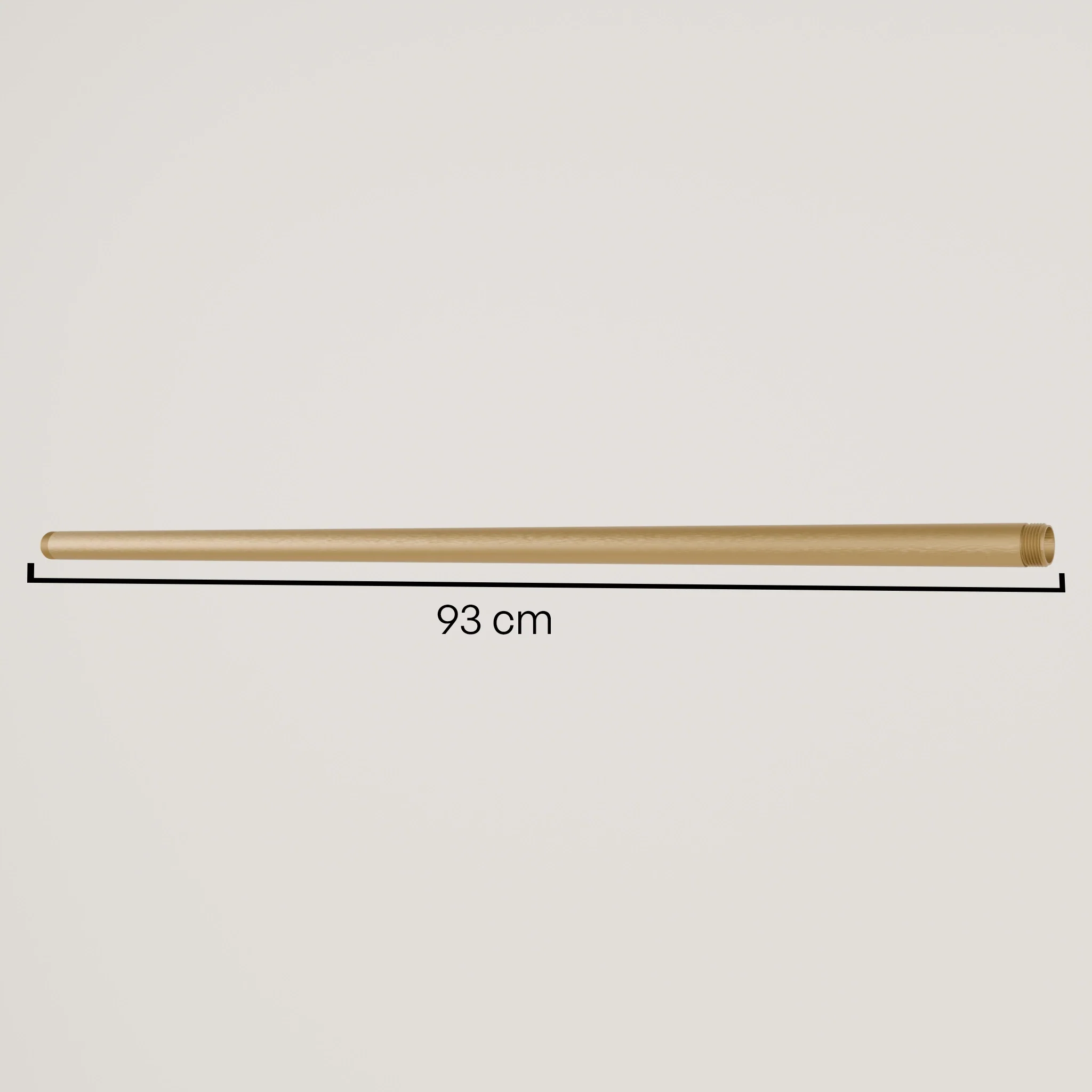 3/4" waterleiding – gepoedercoat | malleable gietijzer | goud - Image 12
