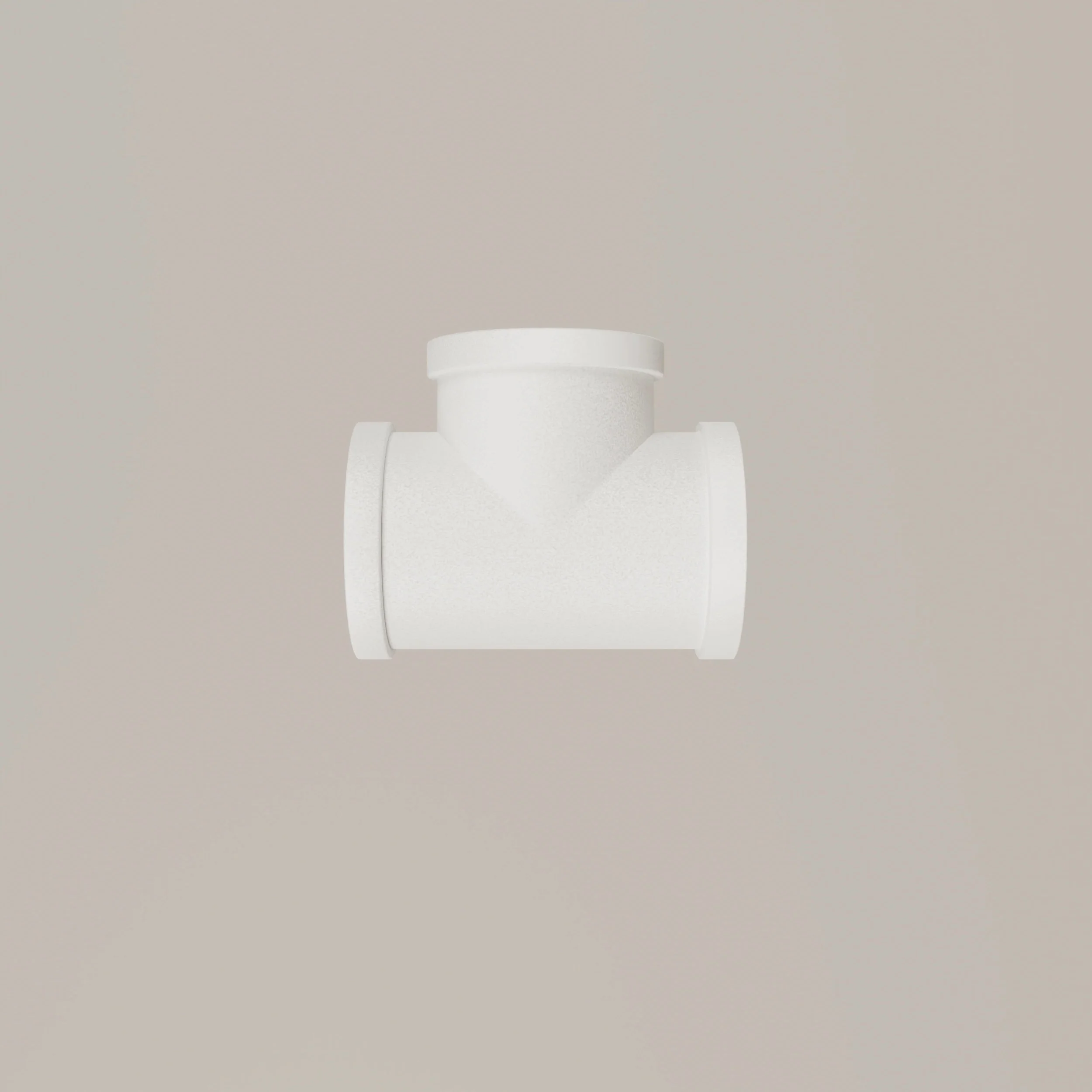 T-stuk connector – Wit