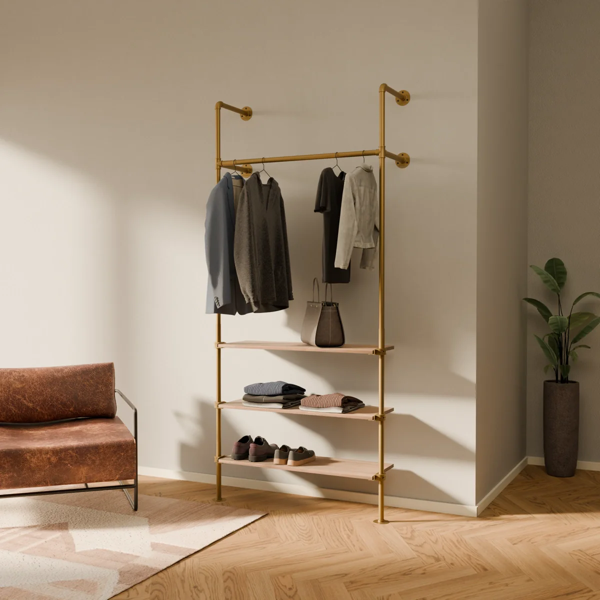 KIM 1 OAK – 3 planken | goud - Image 2