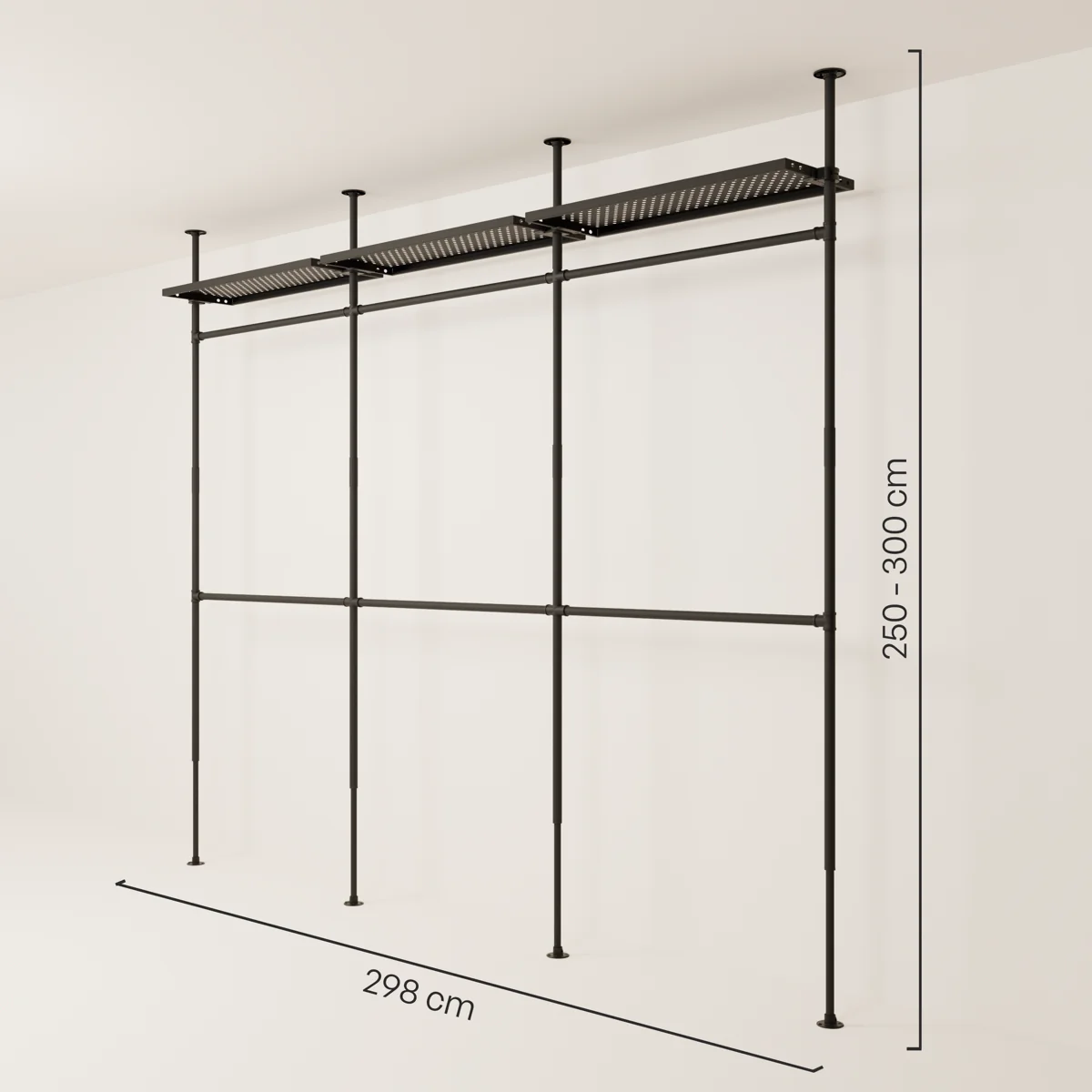 LOFT 3 METAL – 3 planken bovenaan - Image 4