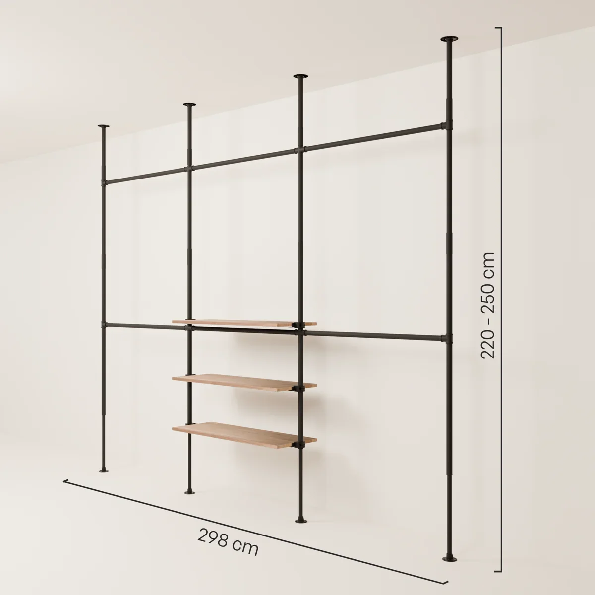 LOFT 3 OAK – 3 planken onderaan - Image 3