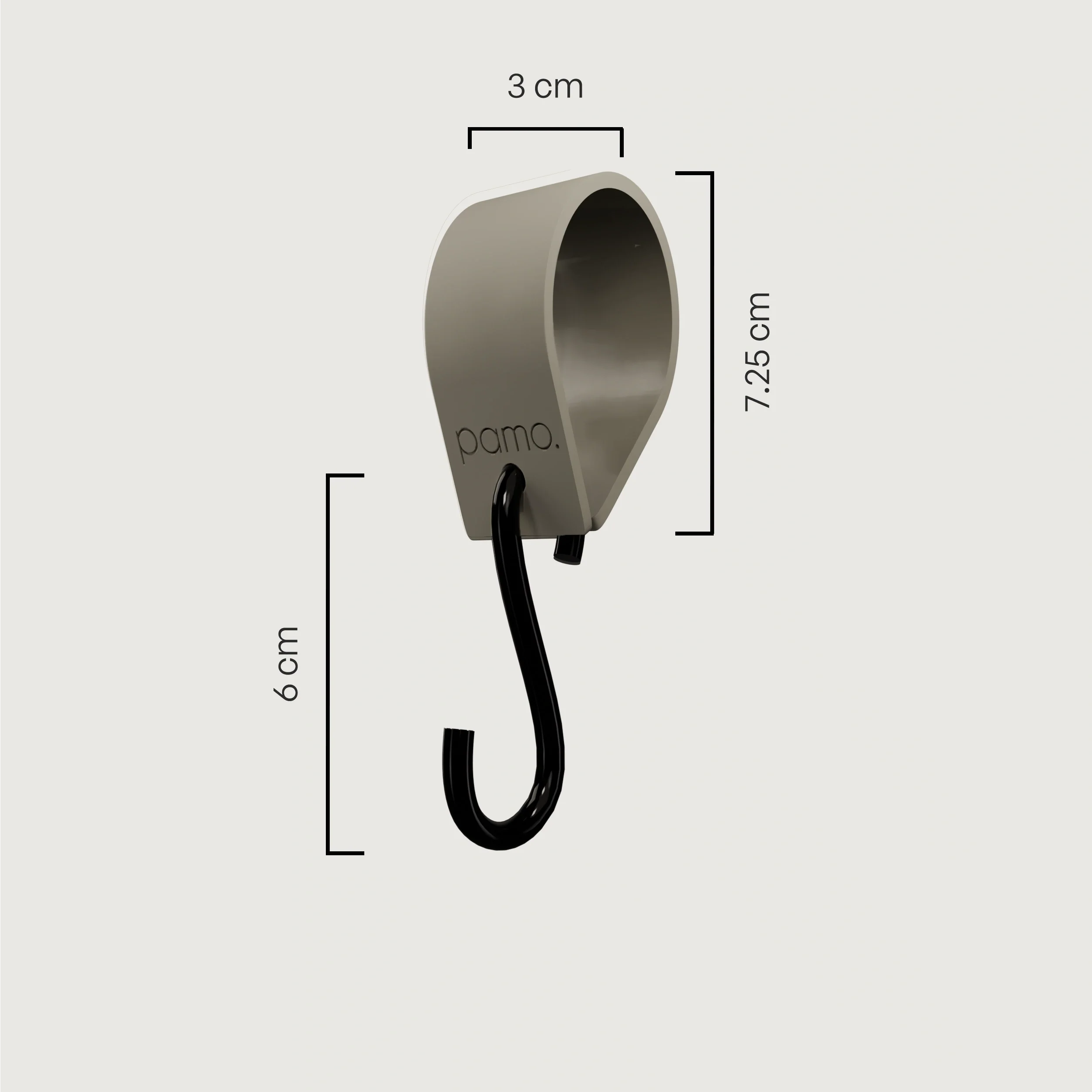 S-haken – Set van 4 | met rubberen lus - Image 9